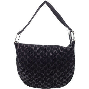 Gucci Suede One Handle Shoulder Bag